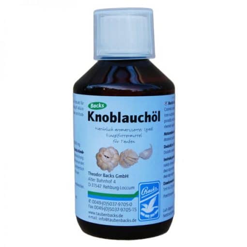 Backs Knoflookolie 250 ml