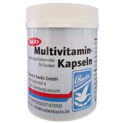Backs Multivitamine capsules 100 st