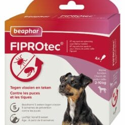 Beaphar FIPROtec® Spot-On Hond 2-10kg 4 pipetten