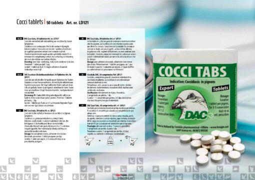 Dac Pharma Coccitabs tablets