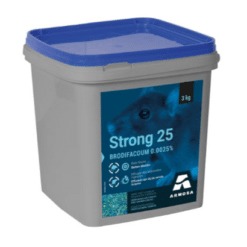 Armosa Strong 25 - Powerful professional rat poison based on brodifacoum - 3kg