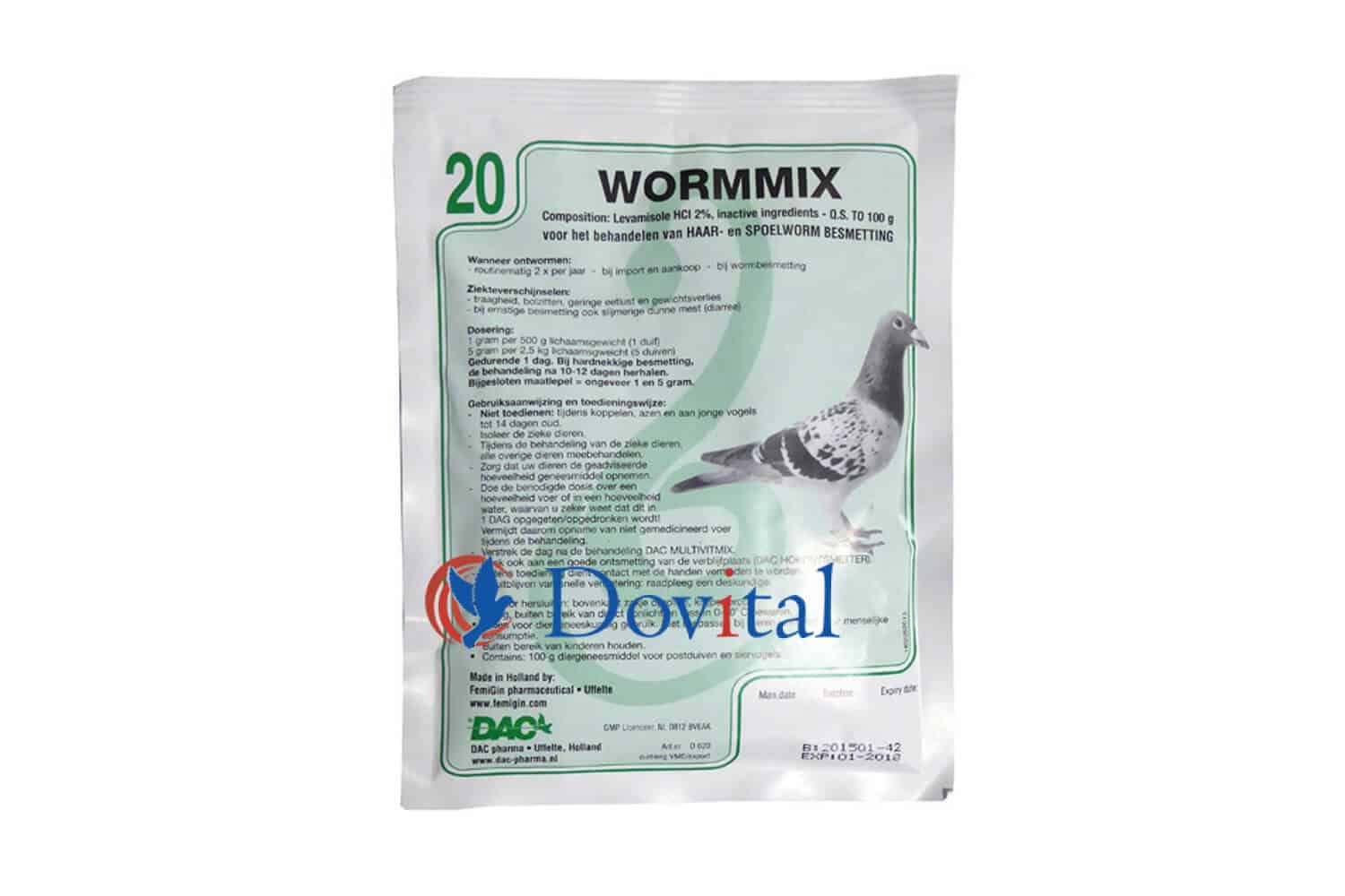 Dac Pharma Wormmix powder